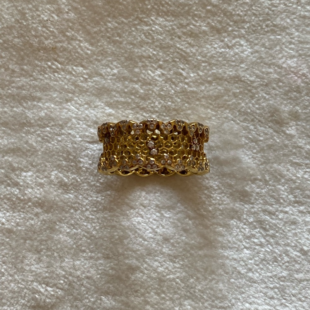 Pandora Shine Honeycomb Lace Ring